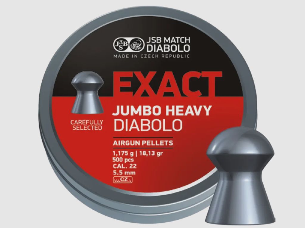 JSB Exact Jumbo Heavy calibro 5,52mm