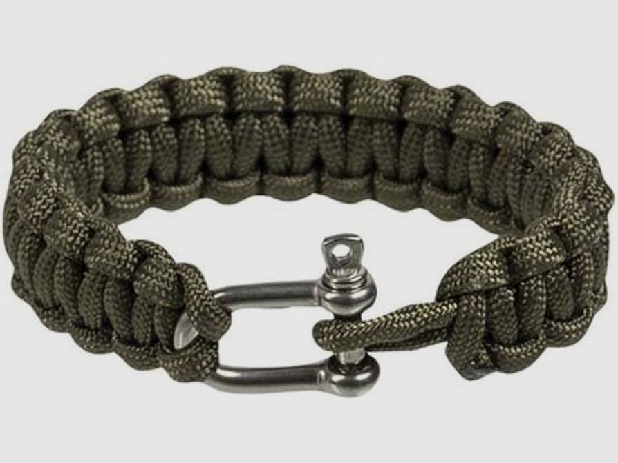 Miltec Bracelet en Paracorde Vert