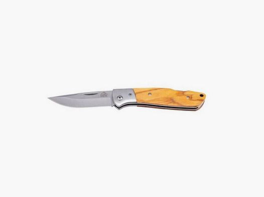 PumaTEC Einhandmesser Olivenholz/Edelstahl