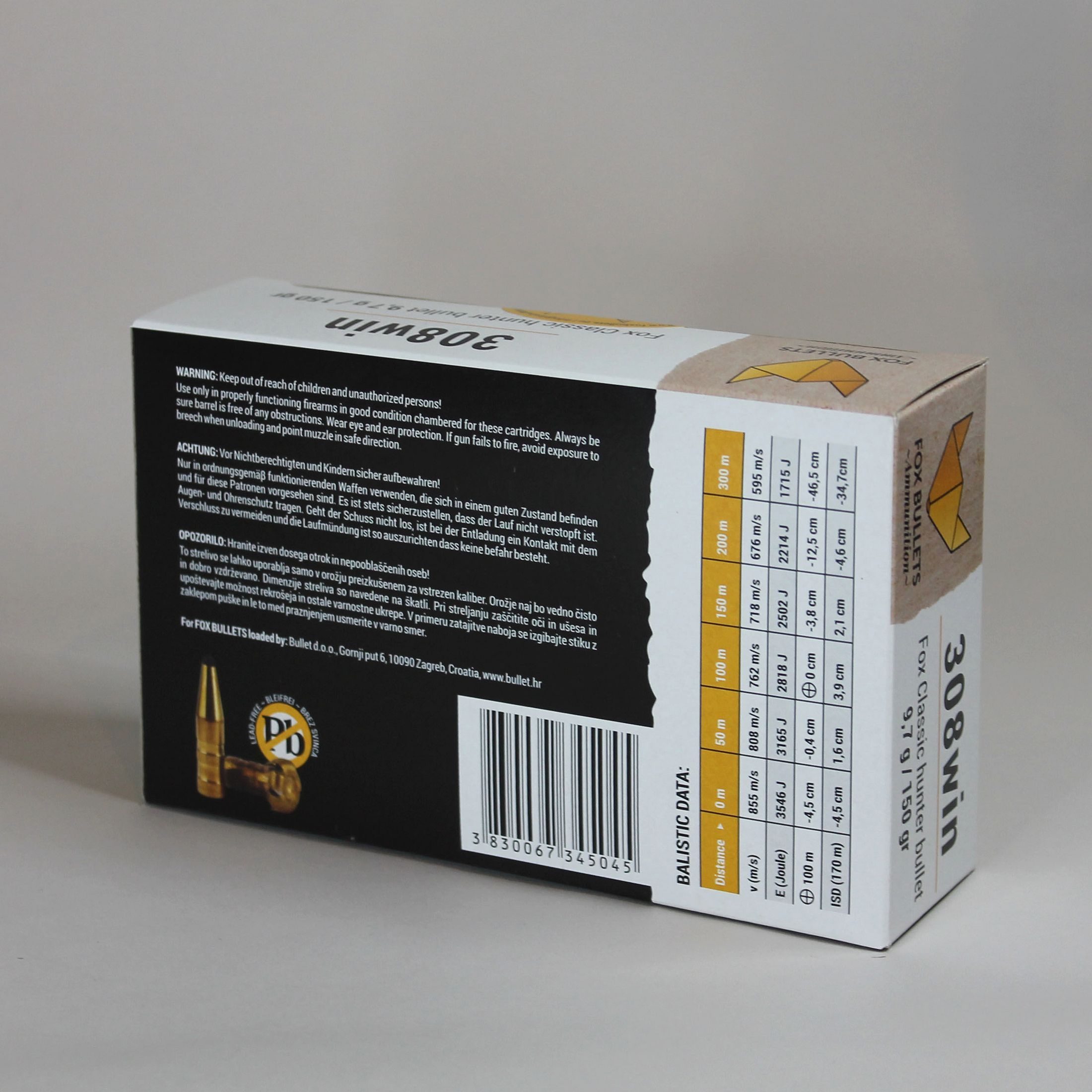 Fox Bullets Classic Hunter