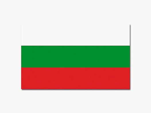 Unbekannt Flagge Bulgarien