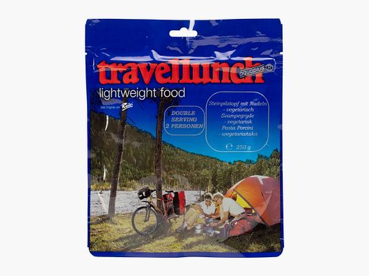 Travellunch Steinpilztopf mit Nudeln vegetarisch 2er Packung