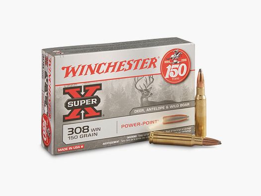 Cal. 308 Winchester Power Point 180 Grains Pack of 20