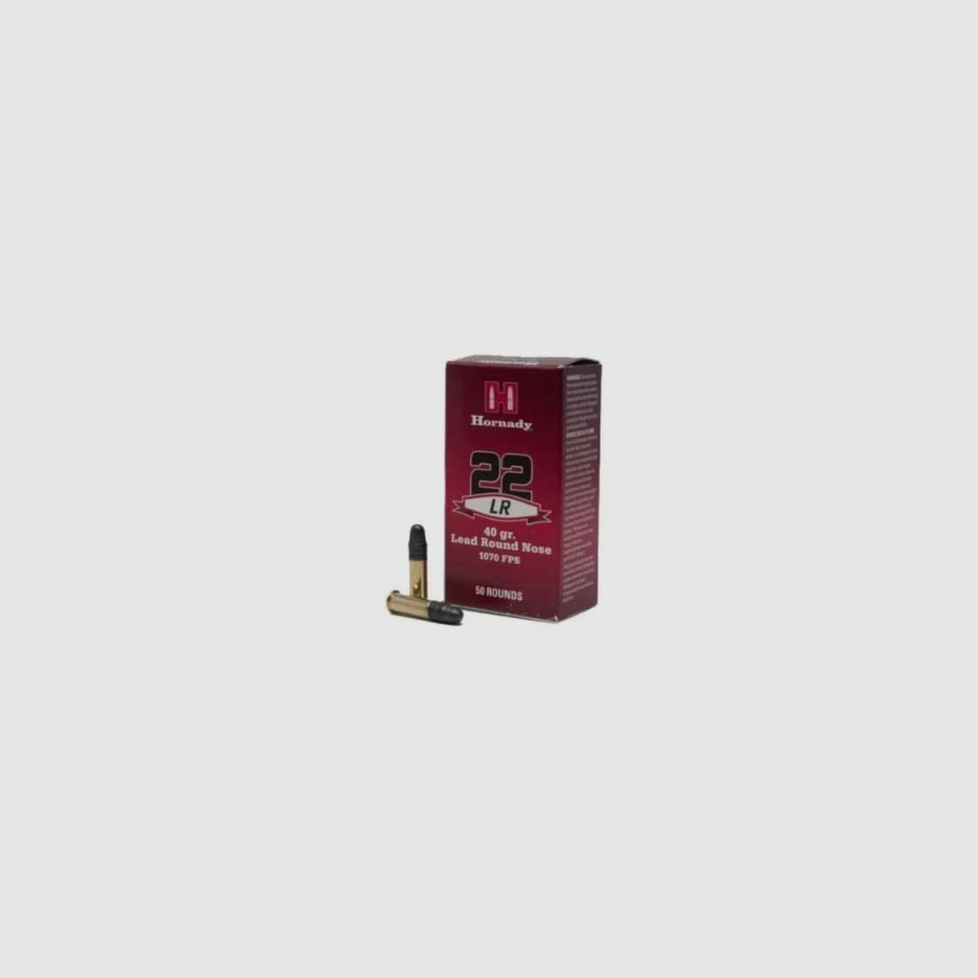 .22lr. Hornady Varmint Express Plomb Bouche Ronde 40grs.