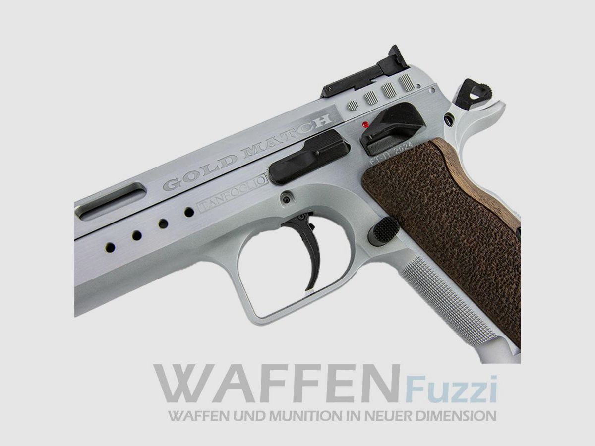 Tanfoglio T97L Gold Match 6 Zoll BDS Kaliber .45ACP inkl. 9mm Wechselsystem, Bild 5 von 6