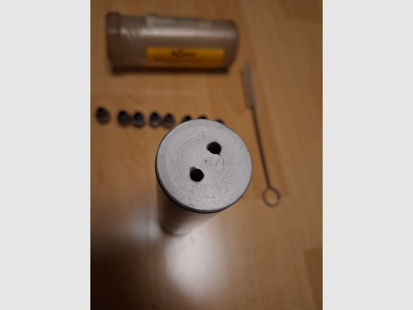 Röhm Sicherheitskompensator/Schalldämpfer Set mit Adaptern und Abschussbechern