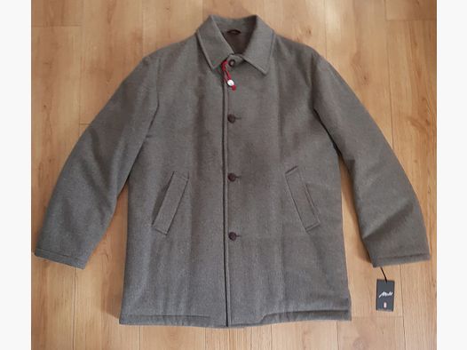 MERLET LODEN-JACKE ORIGINAL ÖSTERREICHISCH GRAU