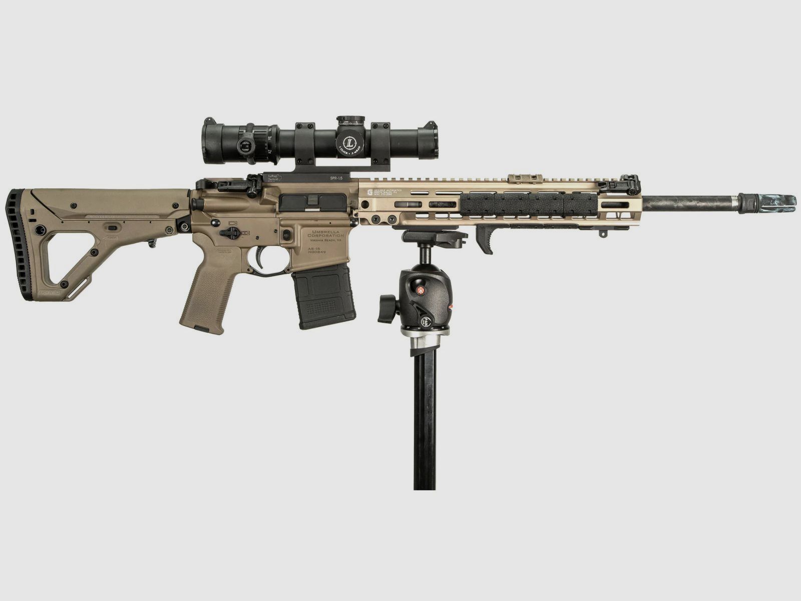 Adaptador Magpul M-Lok para trípode / Adaptador de trípode Negro