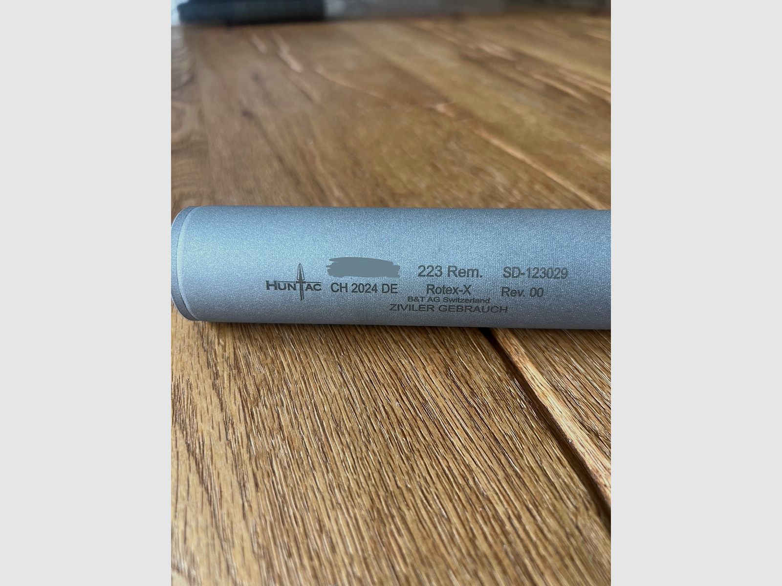 B&T ROTEX-X (.223) con QD quick detach per AR-15 NATO A2 suppressor da volata | usato poco, immagine 3 di 5