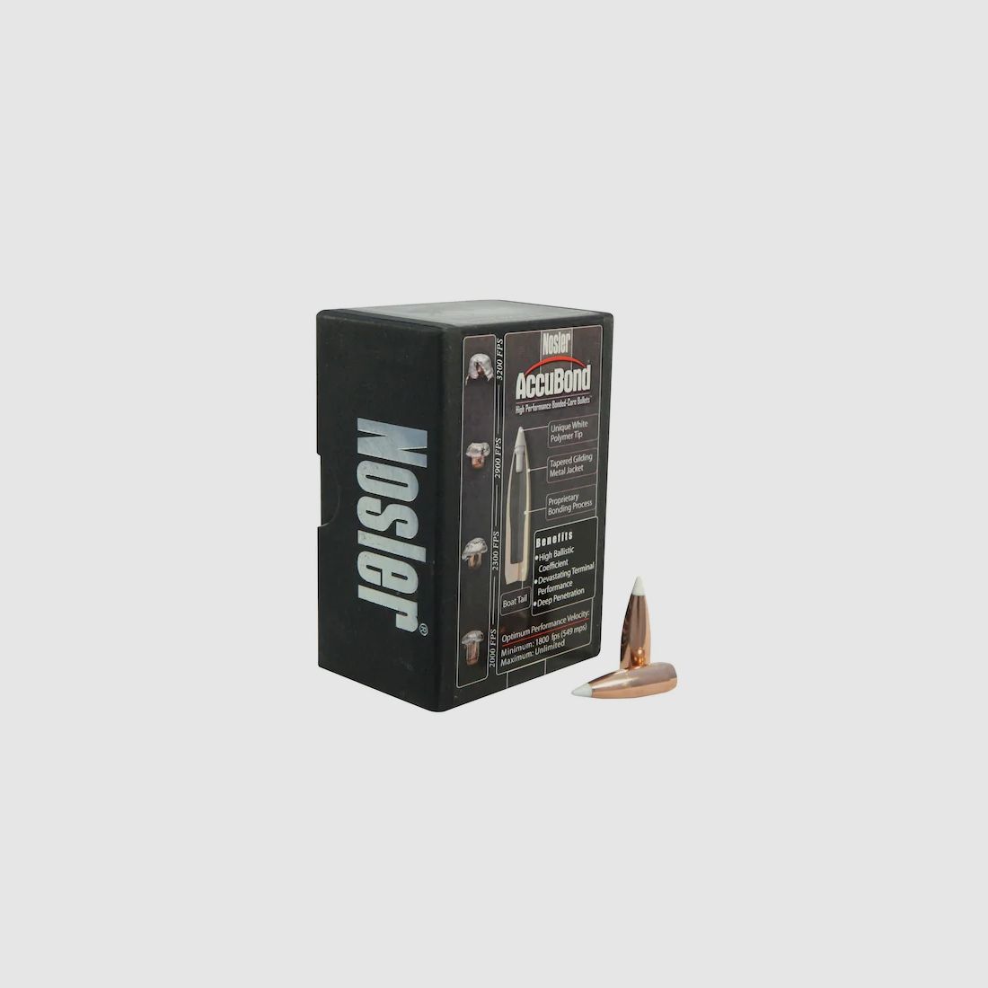 Nosler bullet Accubond .30/.308 125GR SPBT 50 pieces