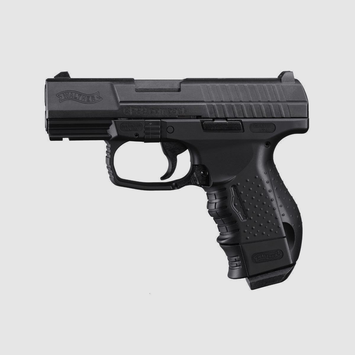 Walther CP99 Comp. CO2 schwarz, 4,5mm BB