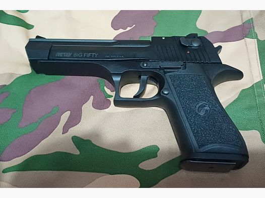 Blank firing pistol RETAY BigFifty/Big Fifty PTB 1074 black