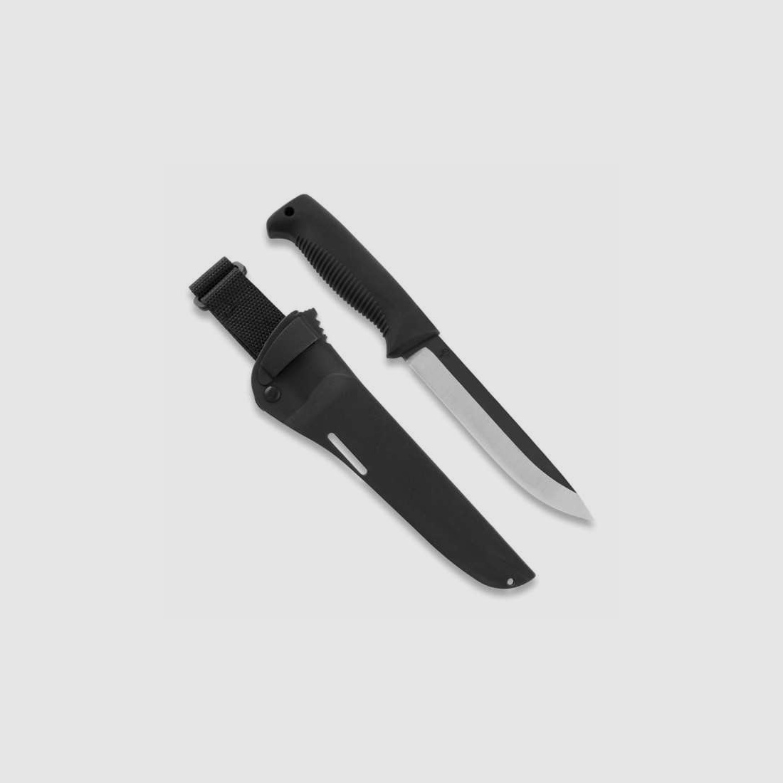 Peltonen Knives M95 Ranger Puukko Sissipuukko FJP144 unbeschichtet Kunststoffscheide schwarz