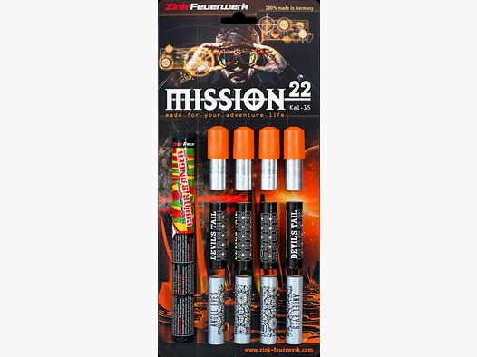 Zink 15mm Mission 22 Sortiment 22 Schuss