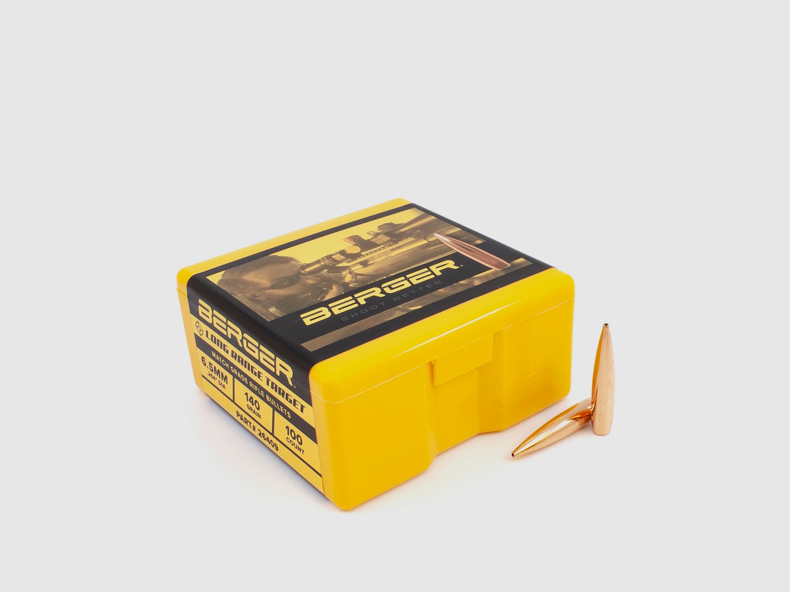 Berger Geschoss 6,5mm/.264 Long Range BT Target 140GR 100 Stück