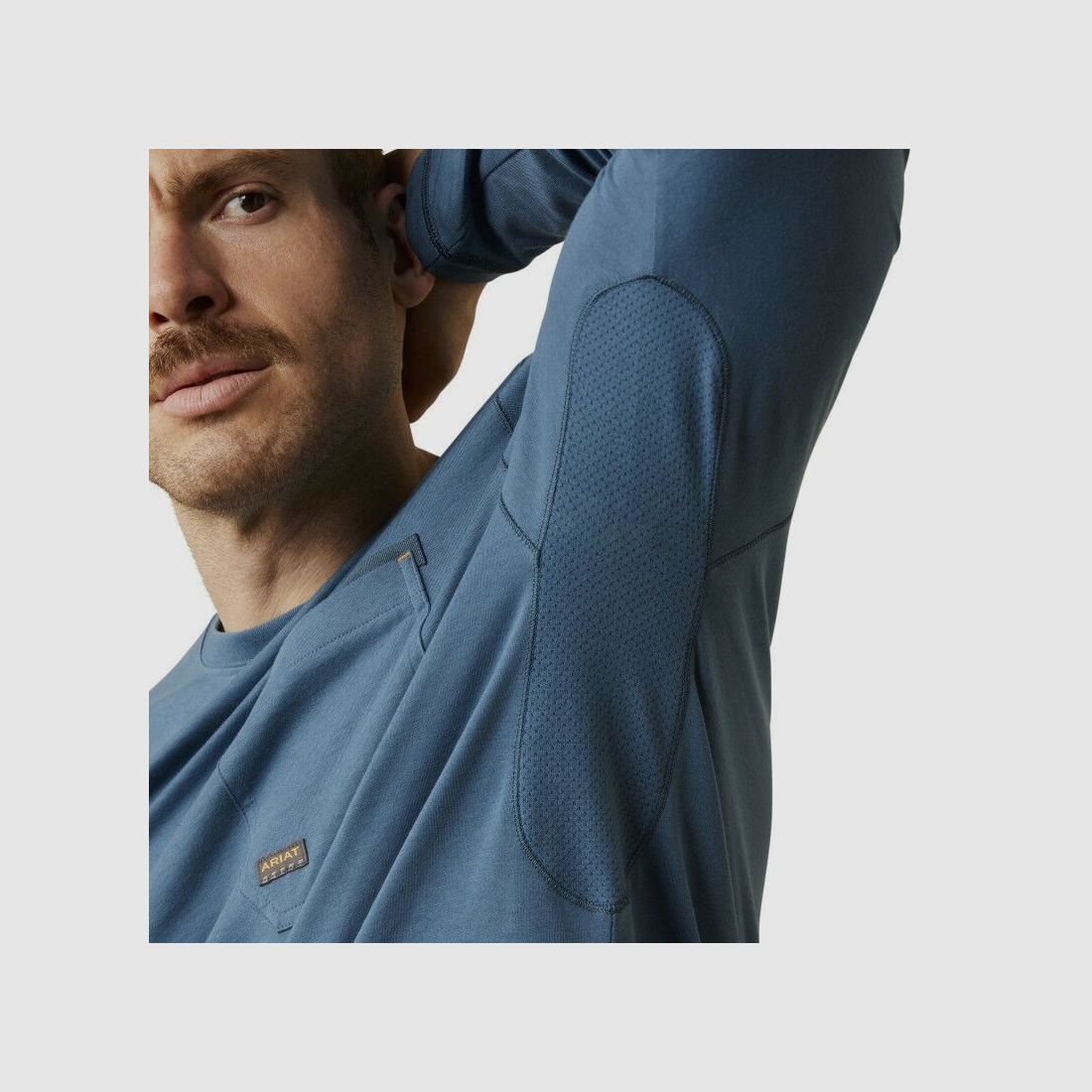 Ariat Herren Langarmshirt Rebar® Workman Logo