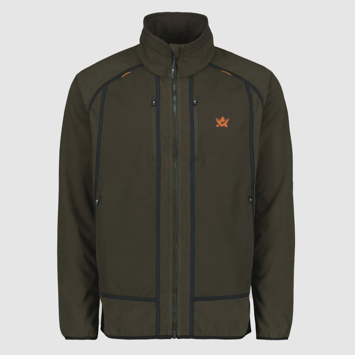 Alaska Brands Wendejacke Raptor Elk Hunter Brown/BlindTech Blaze