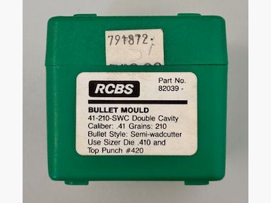 RCBS Buller Mould .41 210gr #41-210-SWC #80039