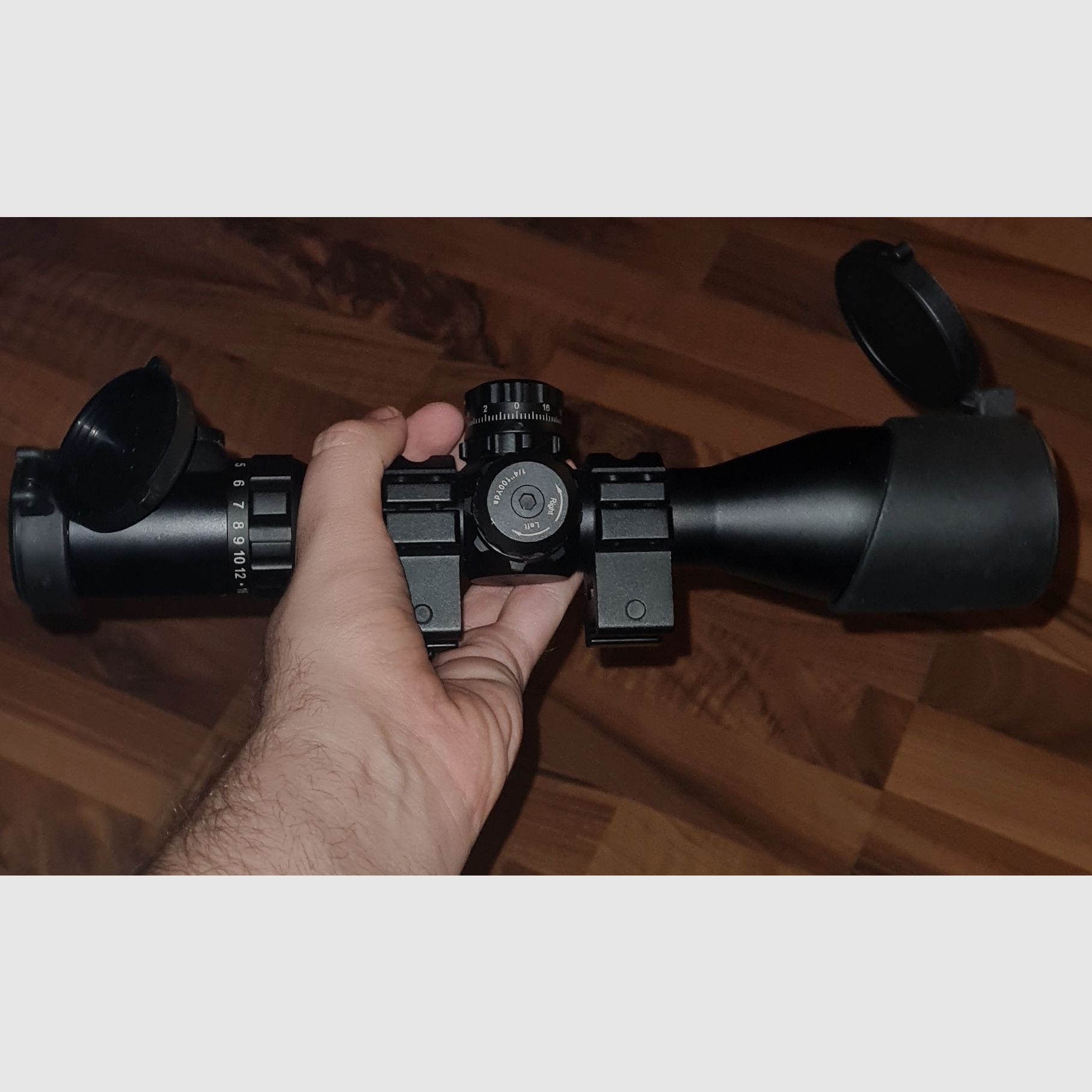 Accushot 4-16x44 mit Drahtabsehen