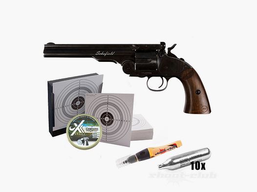 ASG Schofield 6 inch set 4.5mm / pellets and BBs