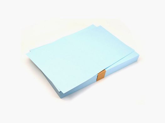 Standblatt A4 mittig quer perforiert