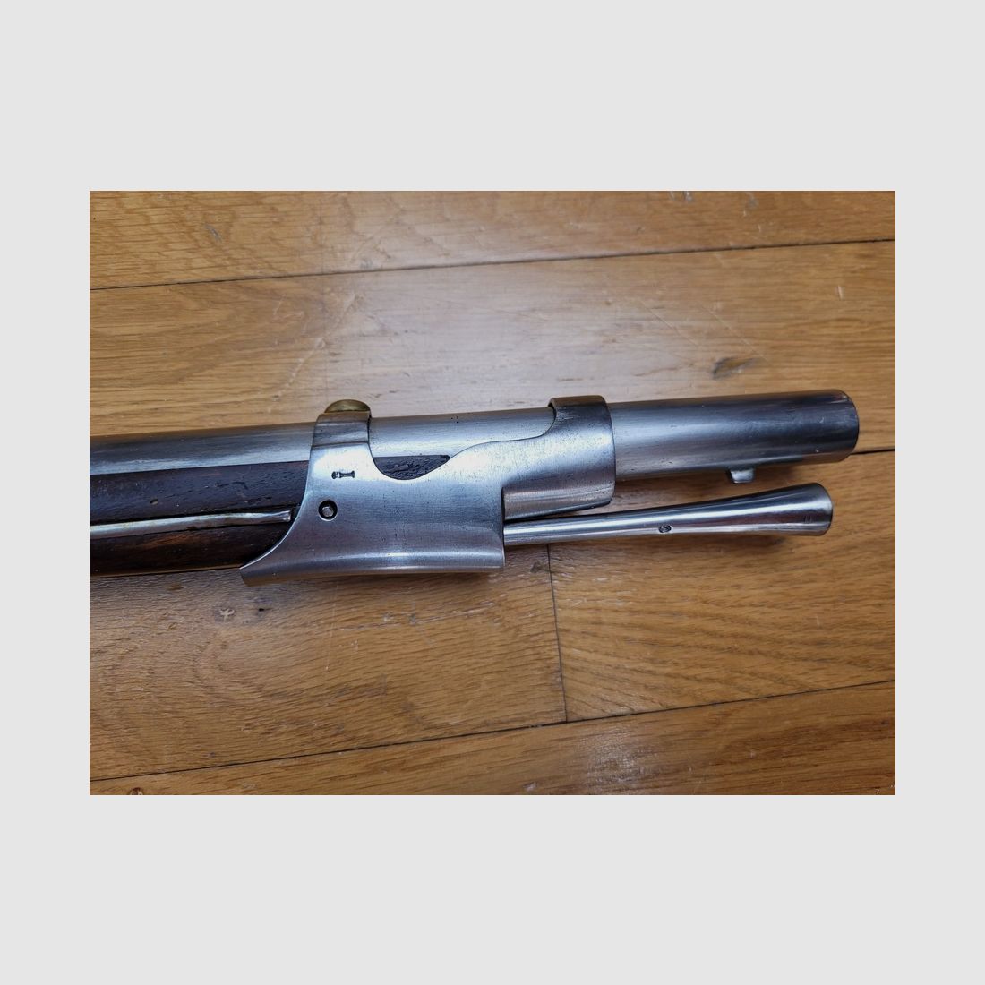 Magnificent flintlock rifle model 1816 – Voltigeur weapon – Saint-Étienne May 1821 Beautiful uniform stamps – Magnificent wood Rare weapon, image 9 of 30