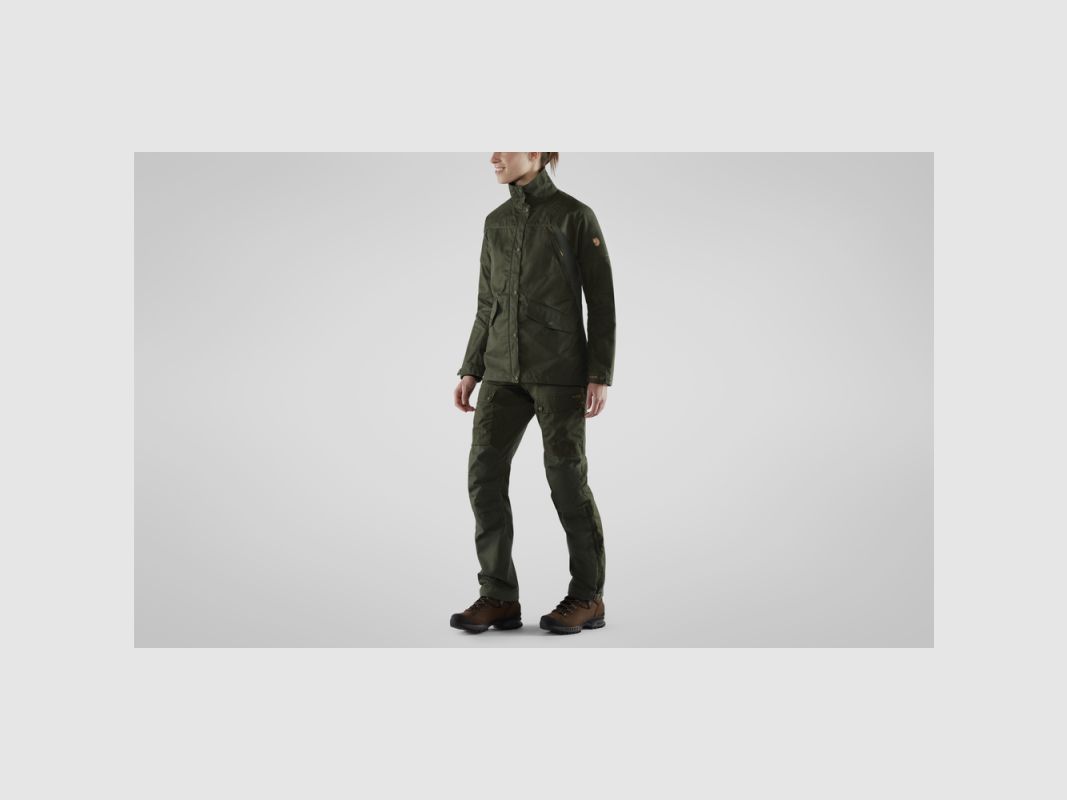 Fjällräven Damen Jagdjacke Forest Hybrid Deep Forest