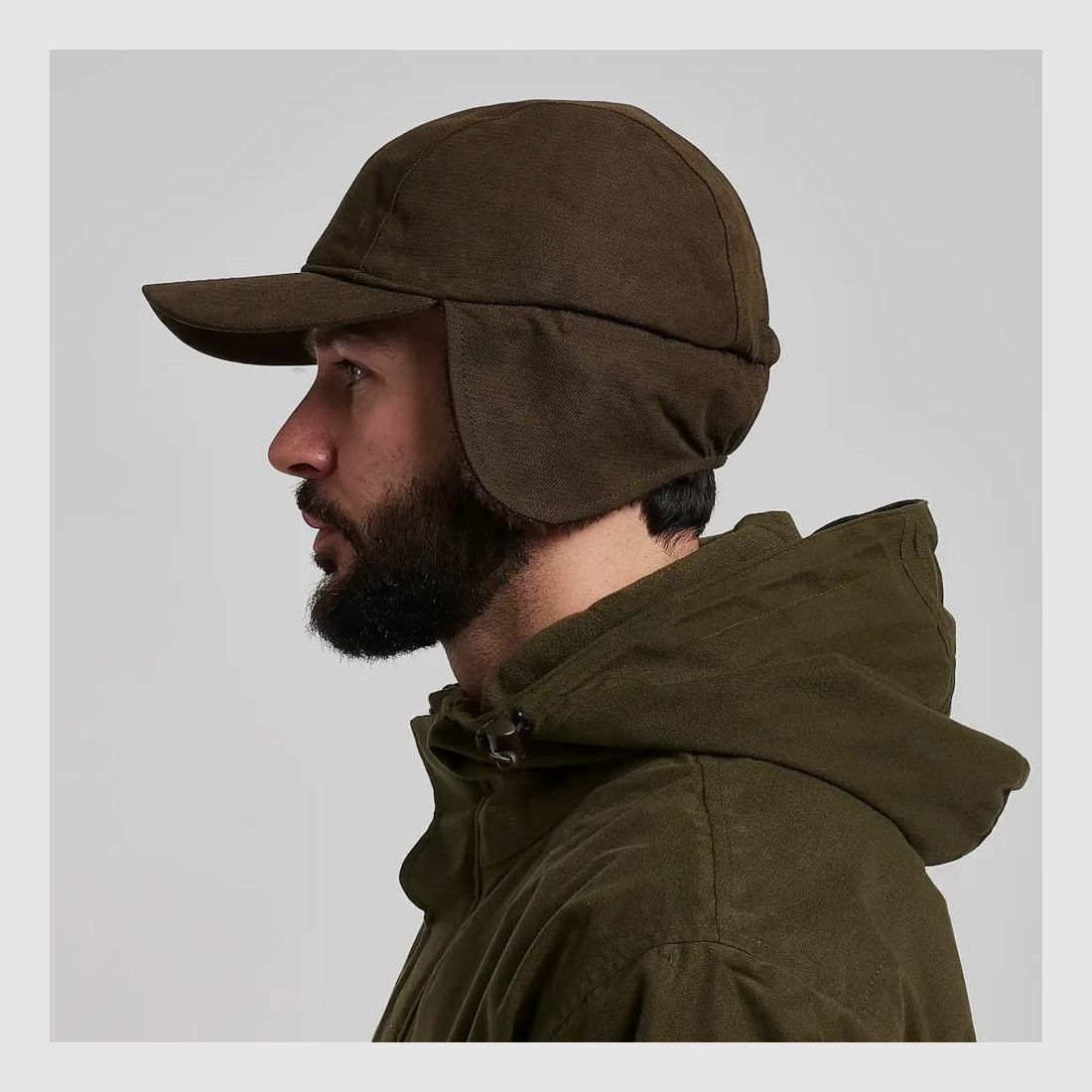 Cappello Jack Pyke Alaska Khaki - Protezioni per Orecchie Isolanti - Comfort e Calore Ottimali, immagine 2 di 12