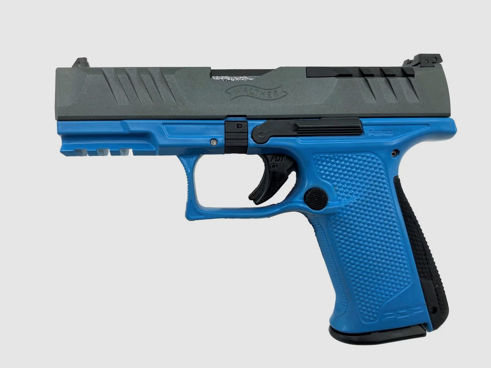 Walther Pistolet PDP F-Series 4" Sea Blue – 9 mm Para