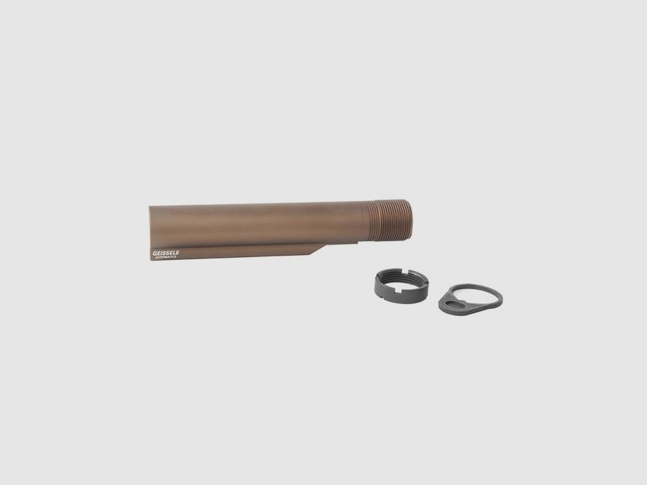 GEISSELE AUTOMATICS AR-15 MIL-SPEC WITH SUPER 42 GEISSELE AUTOMATICS AR15 PREMIUM MILSPEC BUFFER TUBE ASSEMBLY W/SUPER 42, H3 DDC, imagen 2 de 4