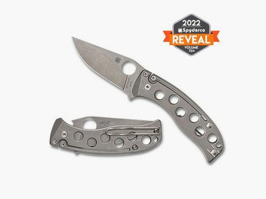 Spyderco PITS M390 Taschenmesser Limitierte Auflage