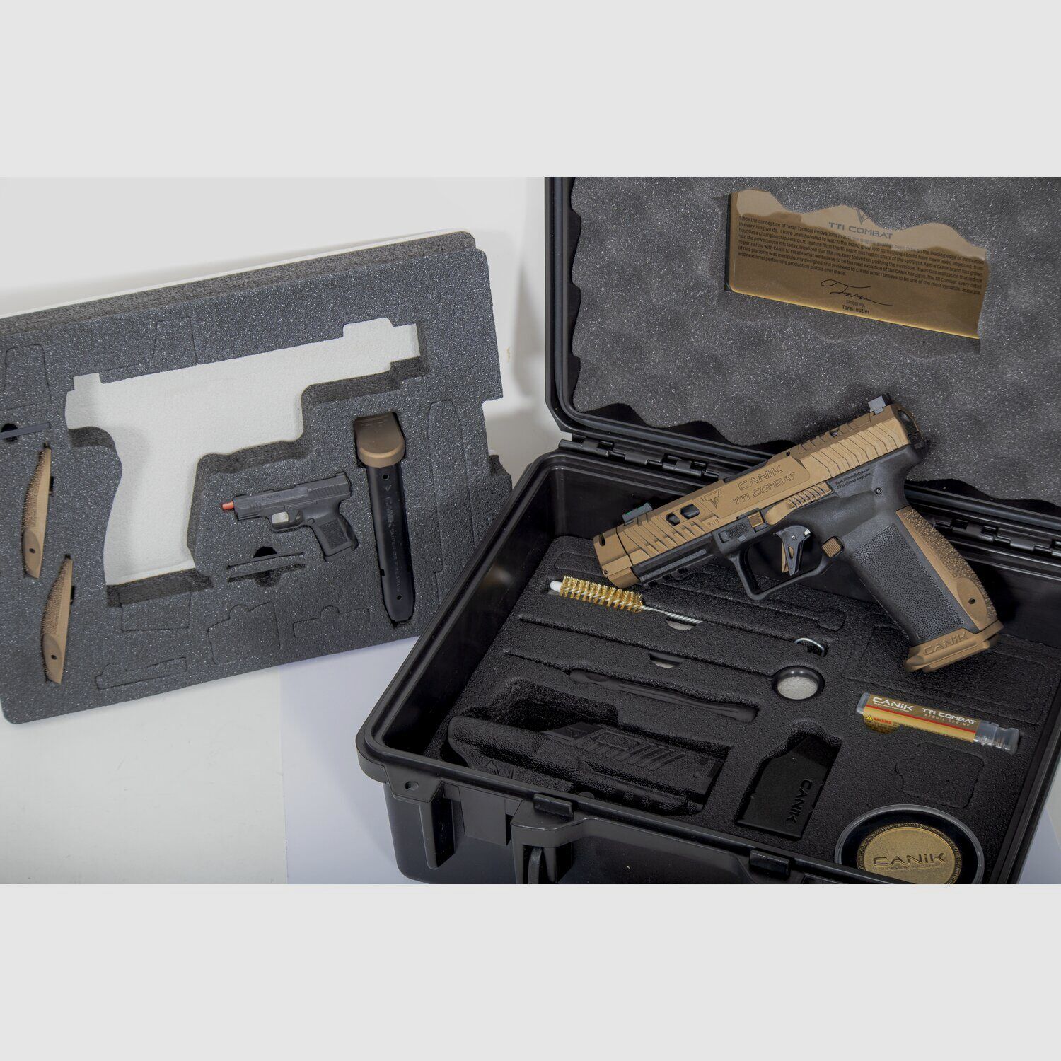 Pistolet Canik Tti Combat Bronze 9×19, image 8 sur 9