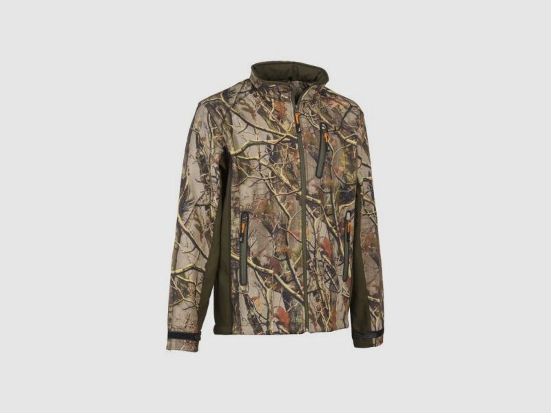 Softshell-Jacke Jagd Ghostcamo Forest Evo Percussion, Bild 1 von 4