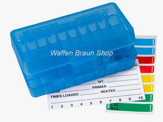 MTM Klappdeckelbox 9mm Luger für 50 St.