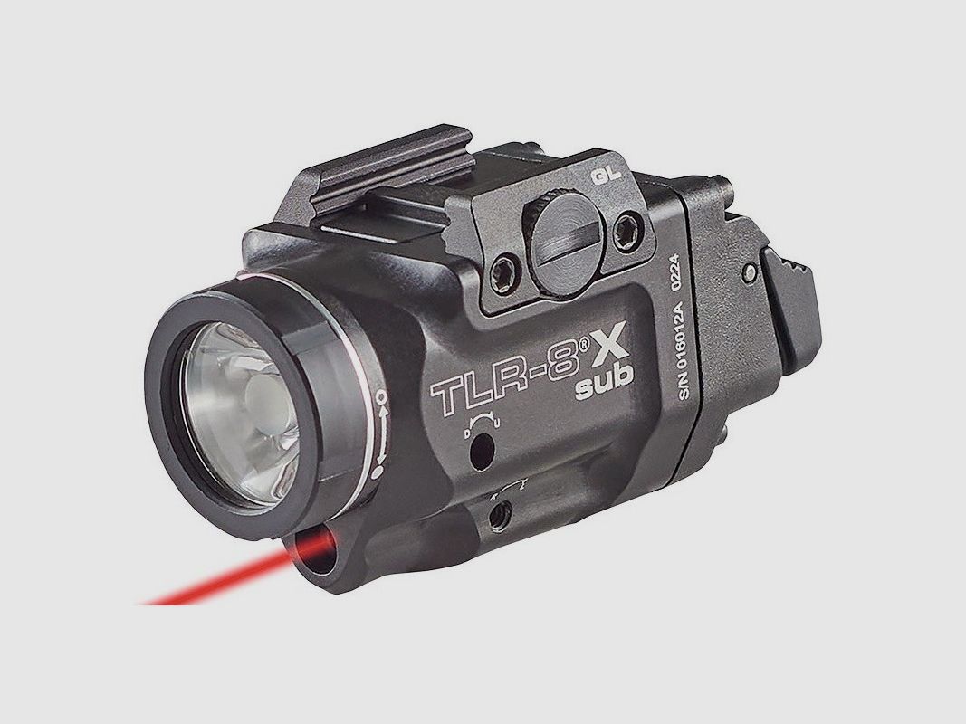 Streamlight TLR-8 HL-X sub G43X Schiene - rotes Laser, Bild 1 von 3