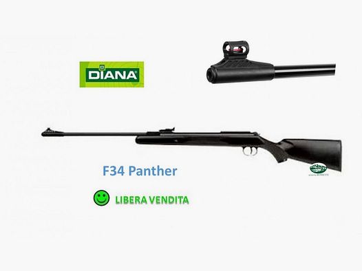 DIANA F34 Panther syn. libera vendita cal.4,5mm