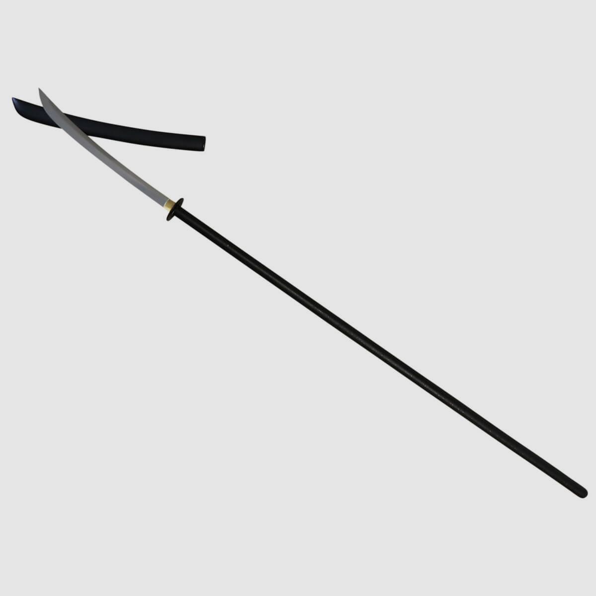 Naginata scharf mit Stahl Klinge
