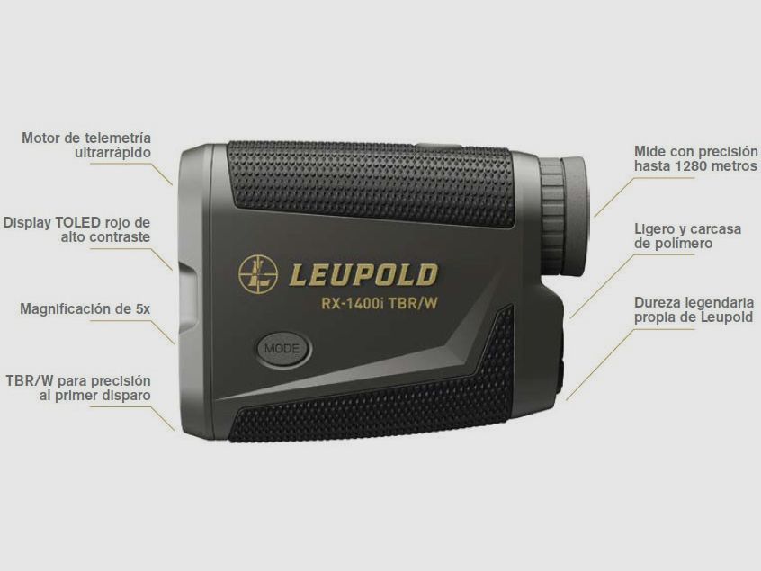 LEUPOLD RX-1400i TBR/W Gen2 Rangefinder, image 6 of 6