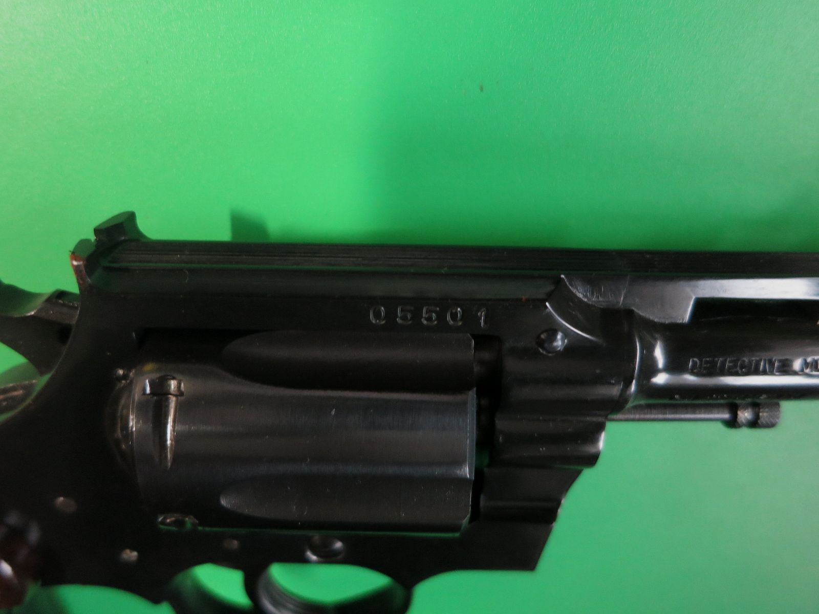 Revolver Heym Model Detective, caliber 22 Magnum, .22 WinMag, falling game revolver, like new #73