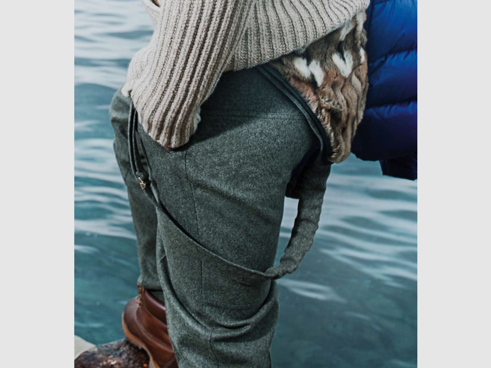 Hunting trousers Wallsee sage, image 2 of 5