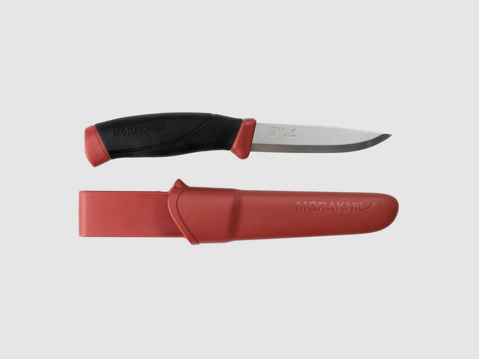 Morakniv COMPANION (S) Outdoormesser rot