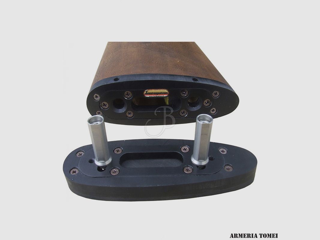 TONI SYSTEM – KIT X BUTT PAD REG LENGTH DEVIATION BLACK-RLV, image 1 of 2