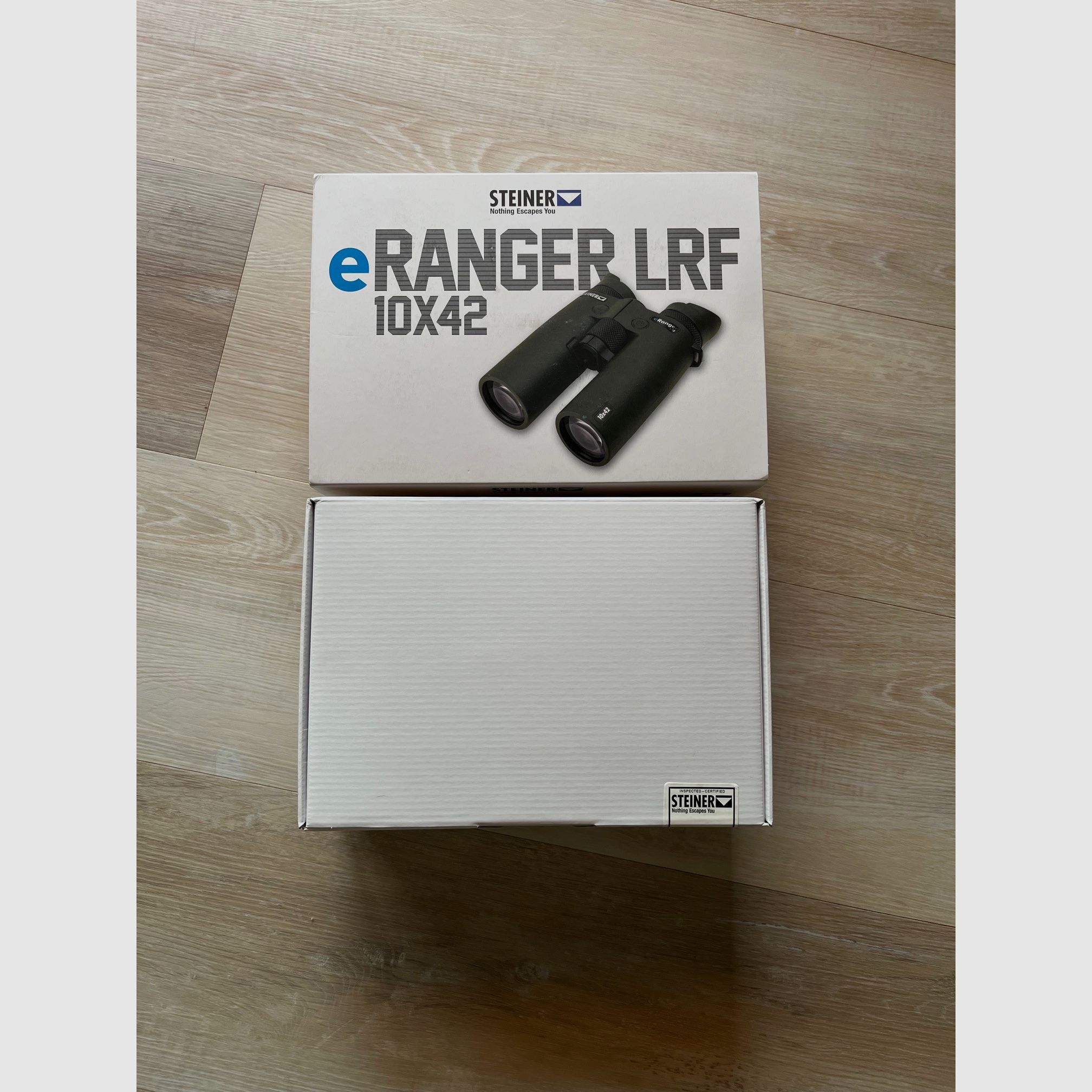 Steiner eRanger LRF 10x42 binoculars with laser rangefinder - NEW & OVP