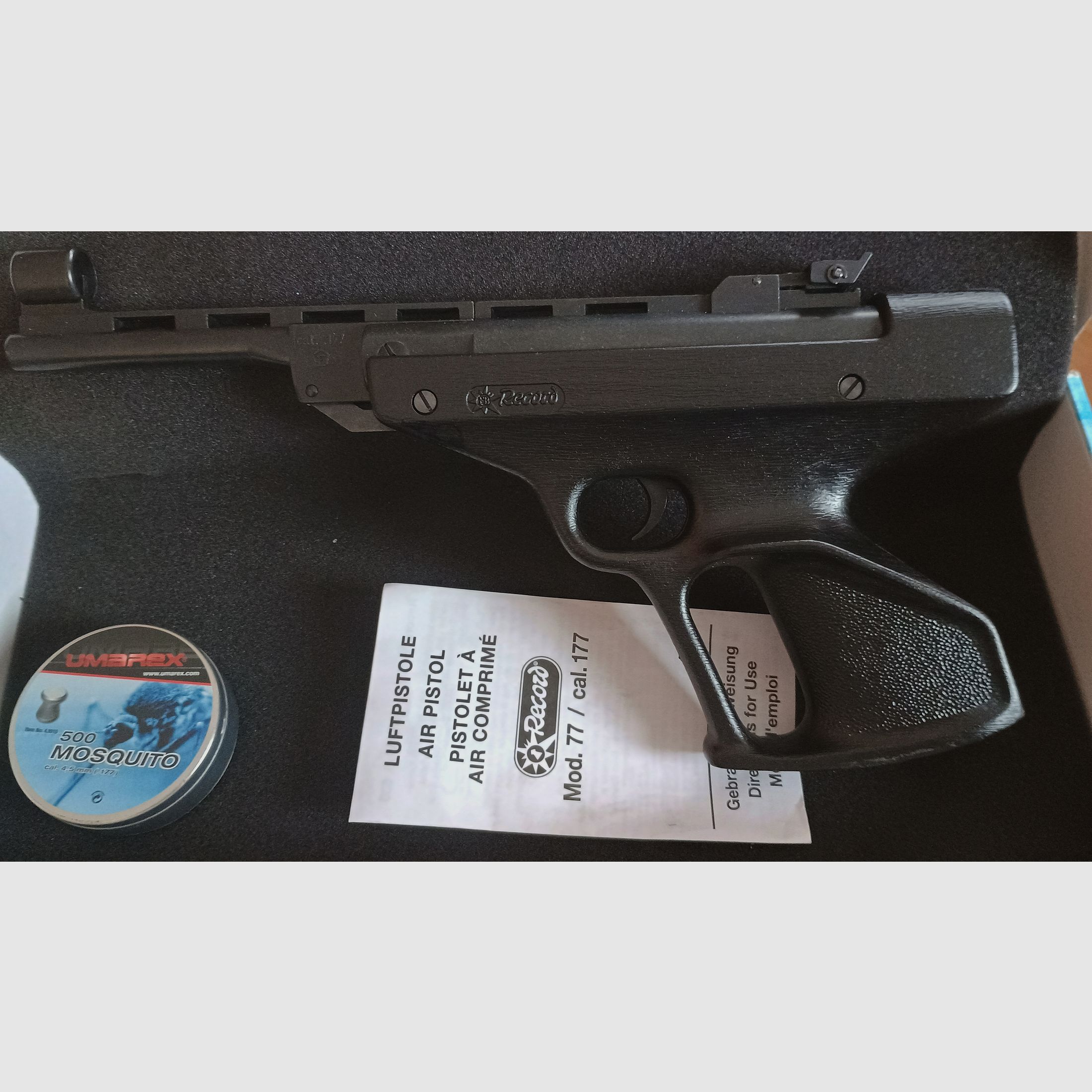 Luftpistole Record LP 77, neu siehe Beschreibung 