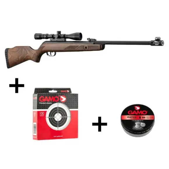 Pack Gewehr Gamo Hunter 440 AS mit Zielfernrohr 3-9X40 WR, Bild 1 von 10