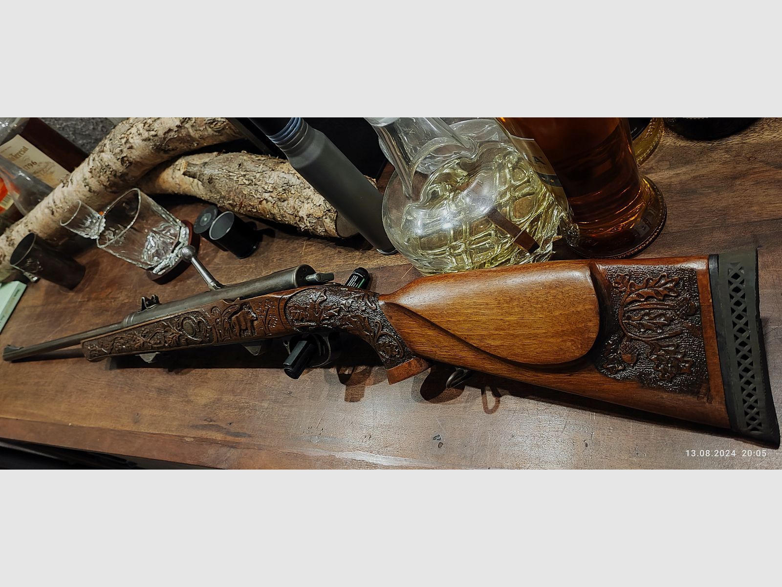 Anschütz Mod. 275 im Jagd-Schaft Sammlerstück 