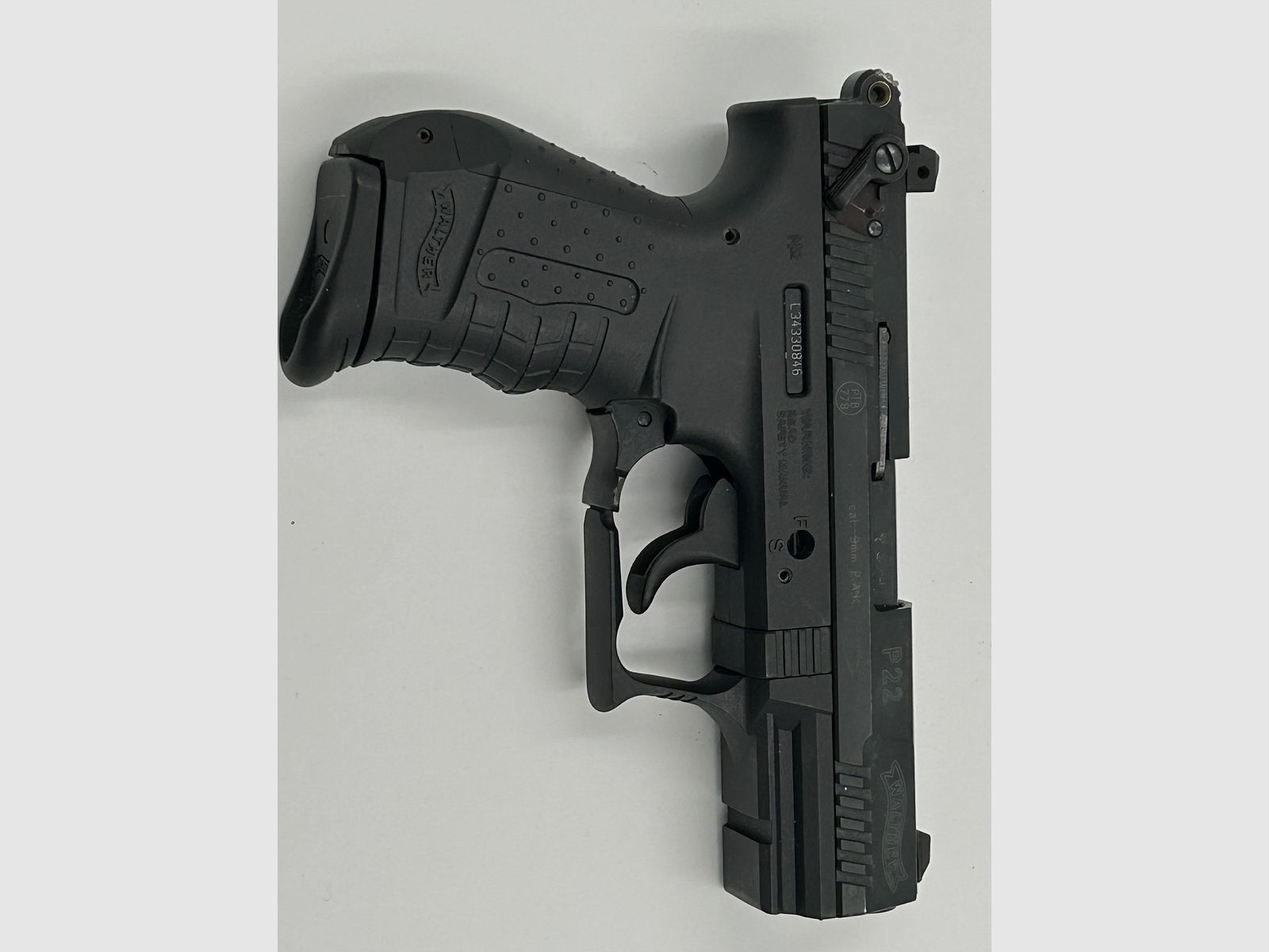 Walther P22 schreckschuss-pistool