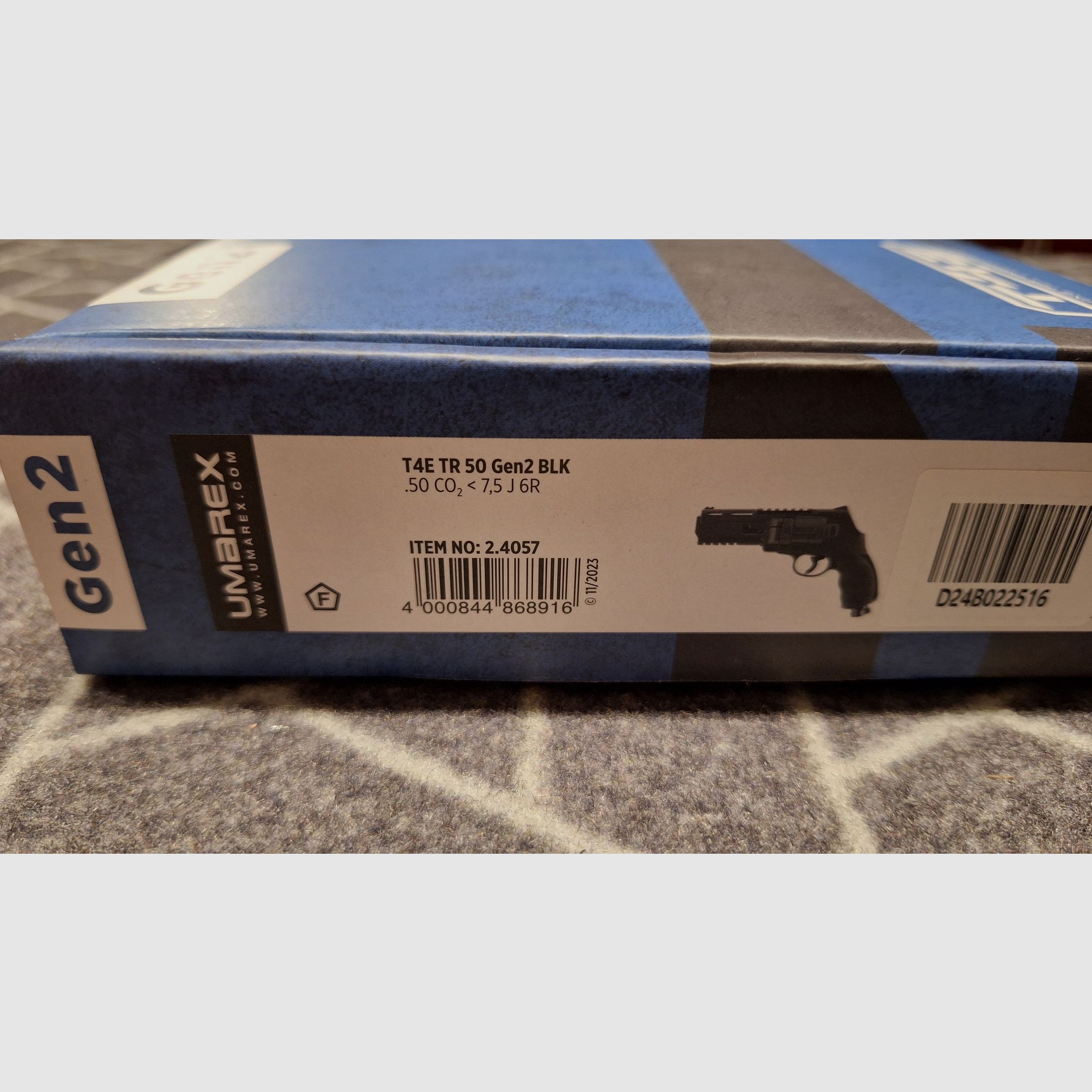 TR50 Gen2 T4E Revolver Co2 cal .50 - Neu!