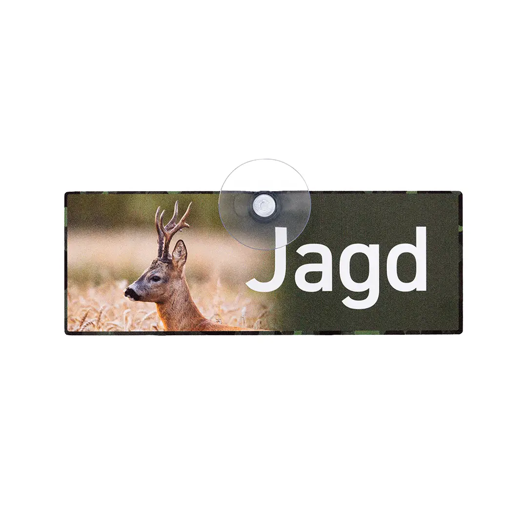 Wilde Hilde Autoschild Jagd