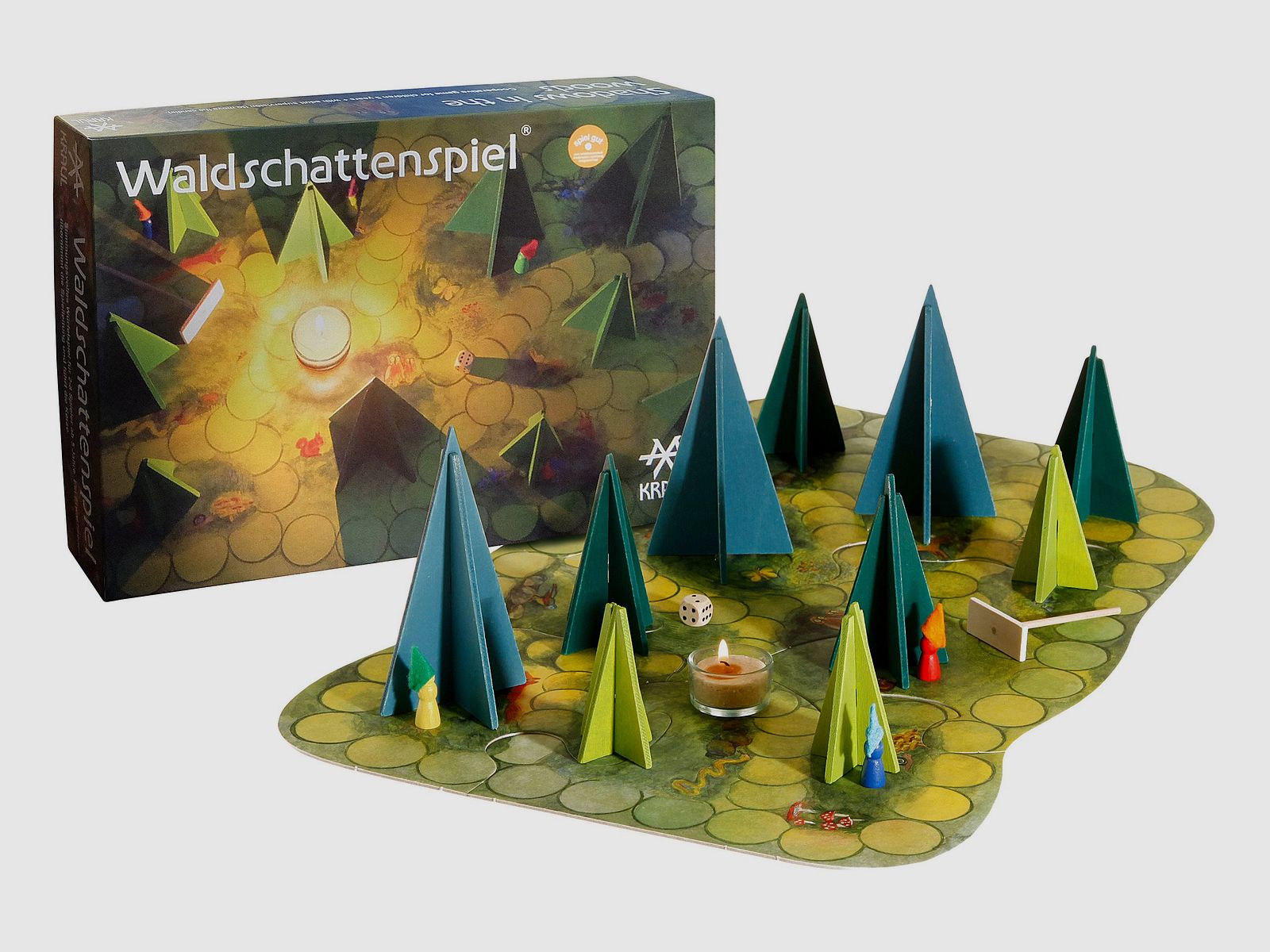Märchenhaftes Waldschattenspiel